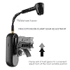 BEAZOOM Professional UHF Wireless Saxophone Mic System, Clip-On Instrument Microphone Sax and Trumpet, 30m for Range, 8H for battery Life, ABS Body, Black(1 to 2) #2