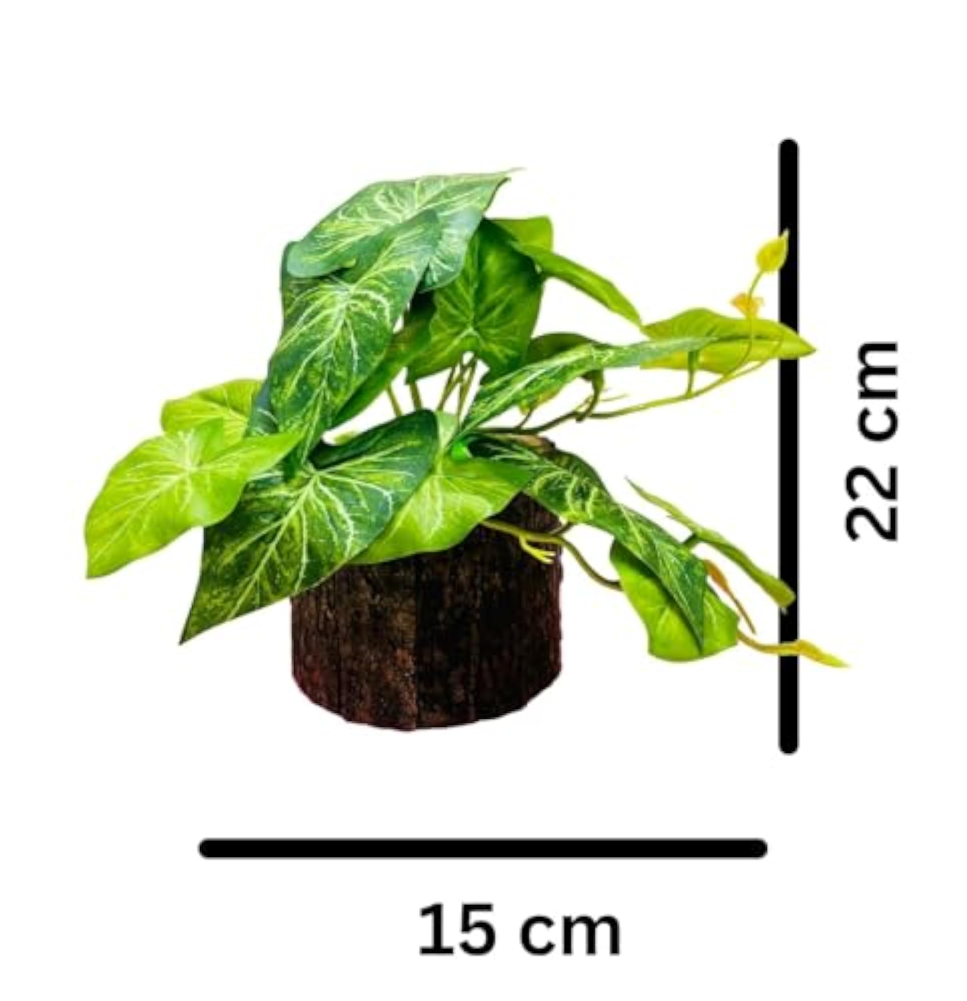 3 Pcs Monstera Artificial Plants Indoor Outdoors