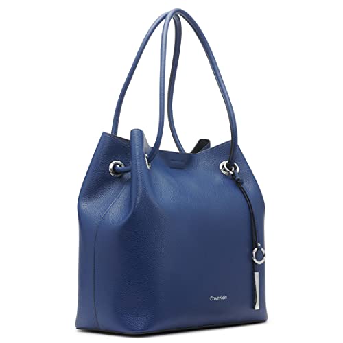 Image of Calvin Klein Gabrianna Bubble Lamb North /South Key Item Tote