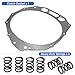 Clutch Kit & Friction Steel Plates Gasket Compatible with Suzuki GSX1300R Hayabusa 1300 1999-2007