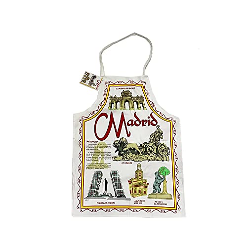 ZINGS Delantal de Cocina Recuerdo de Madrid Cover
