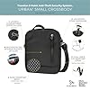 Travelon Unisex Urban Anti Theft Small Crossbody Bag, Black, S UK #2