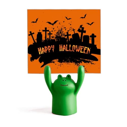 Grenouille porte-mémo Halloween pour ne plus oublier vos notes de nuit