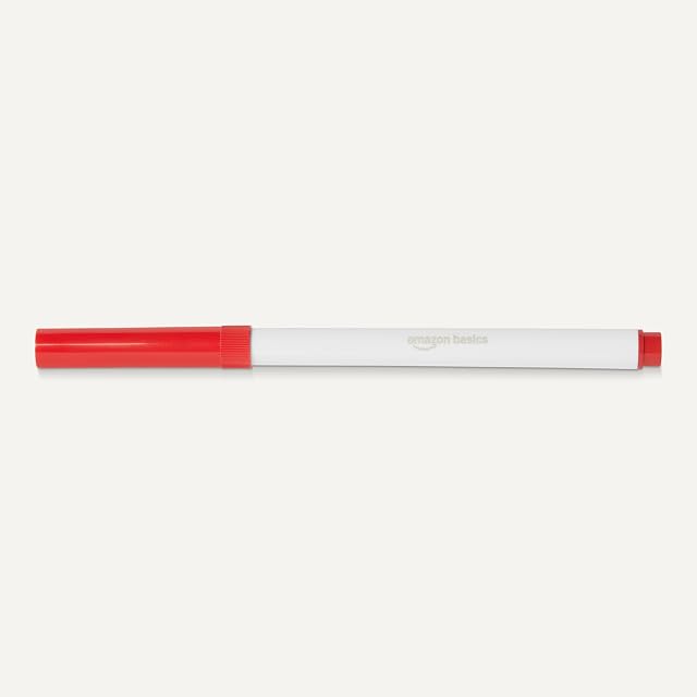 Foto 5 de 5 de Amazon Basics - Marcadores lavables de 40 colores con punta grande, paquete de 40, multicolor