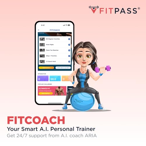 Image of FITPASS 360 6-Months all-in-one fitness membership with Premium Yoga Mat | Access 8,100+ Gyms | A.I. Fitness Coaching | Personalised Diet Plans | Virtual Workouts & Health Tracking | Meal Tracker | Home Workouts | Virtual Workouts | Doctor Consults | Health Check-ups | Pharmacy Voucher and Discounts