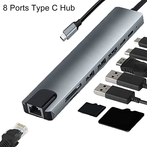 Hub USB C pour ordinateur portable avec interface multimédia haute définition - 2