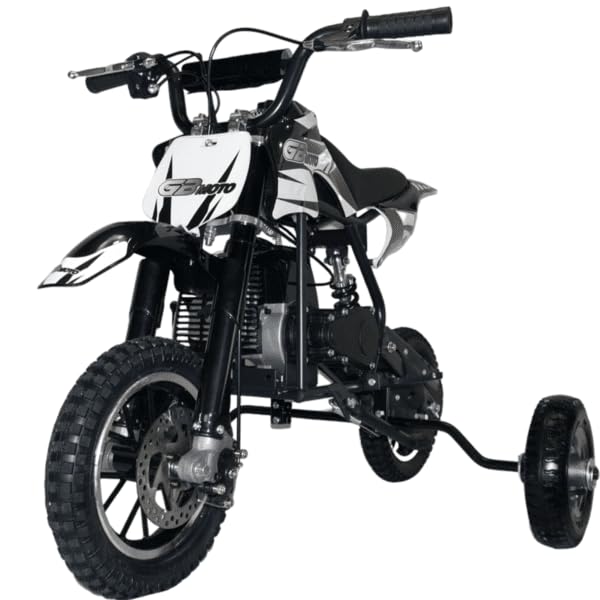 Image of Hardline Products USA Wheels for Tots Training Wheels for FRP DB001 - DB002 & DB003 50cc 2-Stroke Kid Dirt Bike - 1602-UT-FRP-DB001