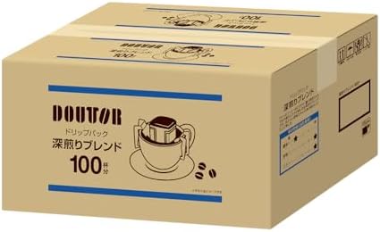 ■ドトールコーヒー ドリップパック 深煎りブレンド 100杯分 2,758円