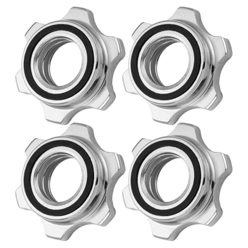Écrous hexagonaux filetés UKCOCO pour empêcher le glissement des disques de musculation