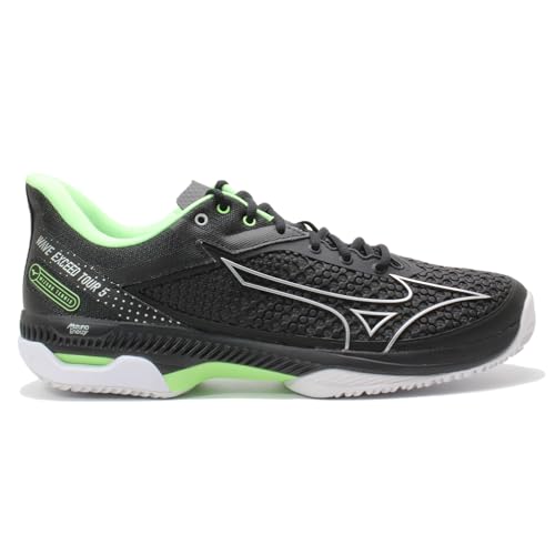 Terra rossa Mizuno Exceed Tour 5 Uomo Scarpe da Tennis Nero