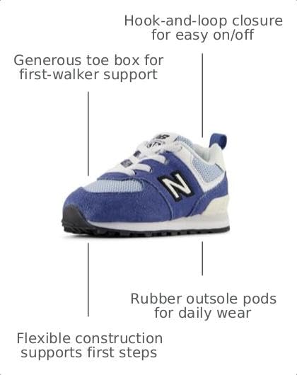 Image of New Balance Kids' 574 V1 Lace-Up Sneakers
