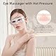 Augenmassagegerät,CEIEVER Mikrostrombrille mit 3 Massagemodi Elektrisches Augenmassagegerät Rotlicht Anti-Falten-Massagegerät für trockene Augen Schlaf