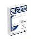 Clairefontaine 2542C - Packung mit 50 Umschlägen weiß C5-162x229mm, vertraulich, selbstklebend, 90g, 1 Pack