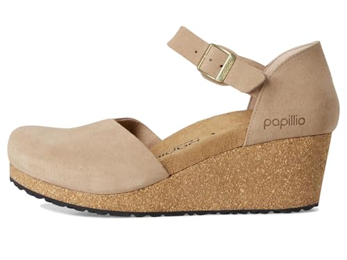Birkenstock Women's Papillio Mary Wedge Sandal-Suede4
