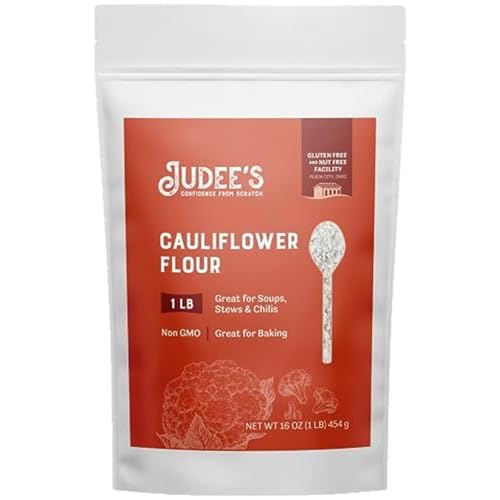 Judee's Cauliflower Flour 1 lb - Just One Ingredient -