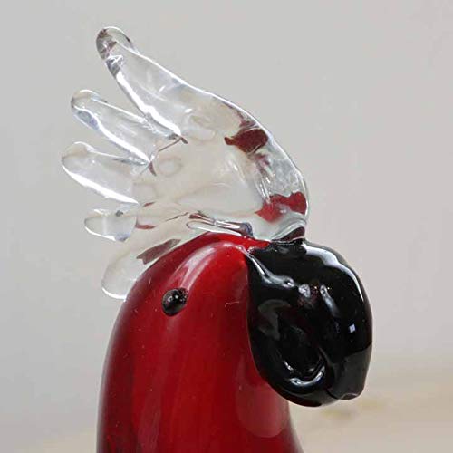 ガラスの置物　オウム　鳥 Amazon.co.jp: ガラスの置物 オウム 鸚鵡 鳥 アンティーク