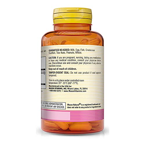 Mason Natural Cranberry Highly Concentrated - Supports Antioxidant And Immune Health, Maintains A Healthy Urinary System, 60 Capsules #TOP2