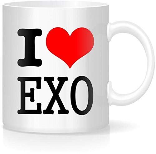 papeyoneI Love EXO White Mug