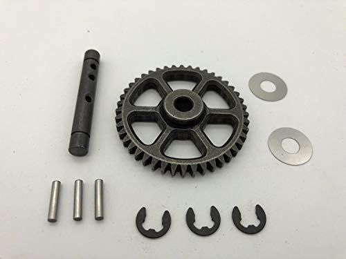 CrazyRacer - Engrenage Principal 44T En Acier Trempé Pour HPI Savage Flux X4.6 XL5.9 - Pièce RC, Conception Intégrée