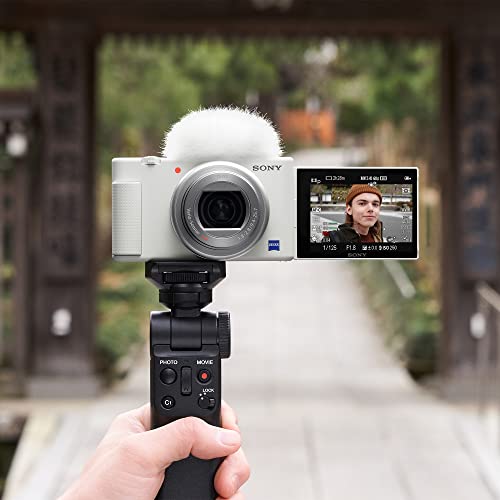 Image of Sony ZV-1 Camera for Content Creators and Vloggers (White)