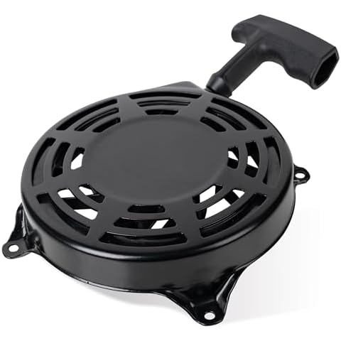 Canamax 497680 Recoil Starter Assembly - Compatible with Briggs & Stratton 498144 497830 Rewind Starter - for 6.75 Motor Craftsman Troy-Bilt TB210 TB230 Toro 20010 20011 20021 20023 Lawn Mower Cover