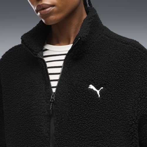 PUMA Veste décontractée en Polaire RE:Fibre Femme L, Black