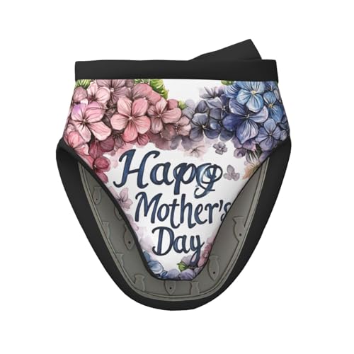 Happy Motherâ€™s Day Mini Silicone Oven Mitts Heat and Slip Resistant Kitchen Mittens,Short Oven Gloves for Safe Cooking Baking & Grill,5.9"X5.9"