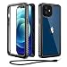 Produktbild Beeasy Kompatibel mit iPhone 12 Hülle Wasserdicht, Outdoor Militärschutz Stoßfeste Staubdicht Schutzhülle, 360 Grad Schutz mit Displayschutz iPhone 12 Case (6,1''), Schwarz