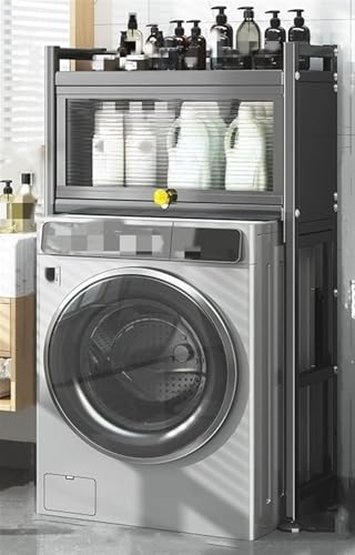 Étagère pour lave-linge suspendu idéale salle de bain ordonnée et zen