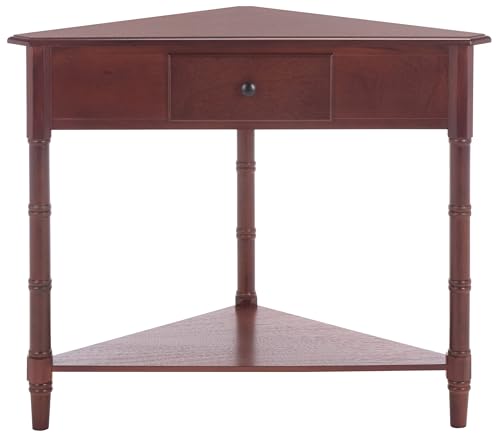 Safavieh American Homes Collection Gomez Dark Cherry Corner Table
