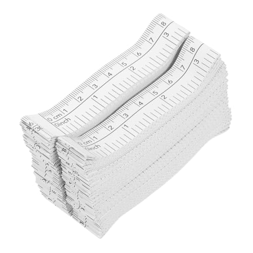 Mètres rubans papier pour couture et mesure du corps jetables Uonlytech | Lot de 100 pièces