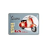 Tamaño: 200 mm x 300 mm 200 mm x 300 mm Cartel de Chapa- Retro Vespa sign-tin sign para Bar Cafe Shop Home Garage Office Hotel