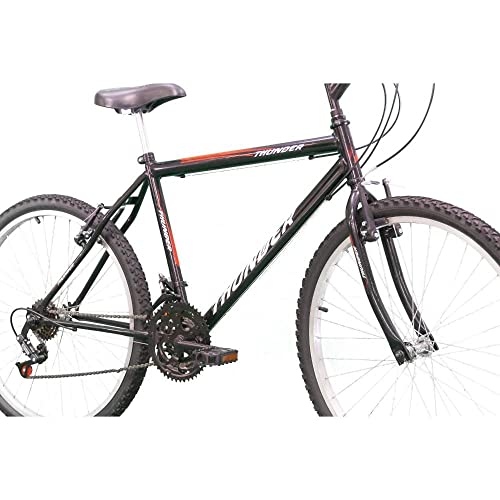 Bicicleta Aro 26 Thunder II Preta Track Bikes