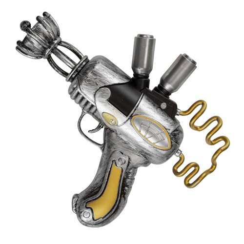 W WIDMANN MILANO Party Fashion - Pistola de rayos steampunk, 25 cm, cyberpunk, arma espacial