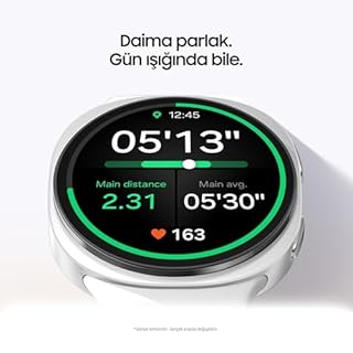 Samsung Galaxy Watch8 Silver, Bluetooth, 44 mm Smart Watch (Samsung Turchia garantito)