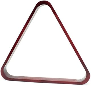 Pool Billiard Ball Rack Mahogany Billiard and Pool Ball Triangle by Felson Billiard Supplies