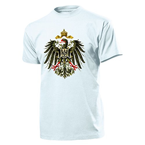T-shirt Marine Preußen WK Adler blanc en 3XL idéal pour vos sorties culturelles