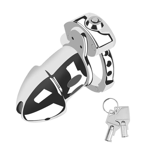 TOUNID Edelstahl Chastity cage für männer Verstellbarer Keuschheitsgürtel für männer Keuschheitskäfig herren klein extreme penisbeschränkung Chastity belt Sissy cage Peniskäfig SM spielzeug für paare