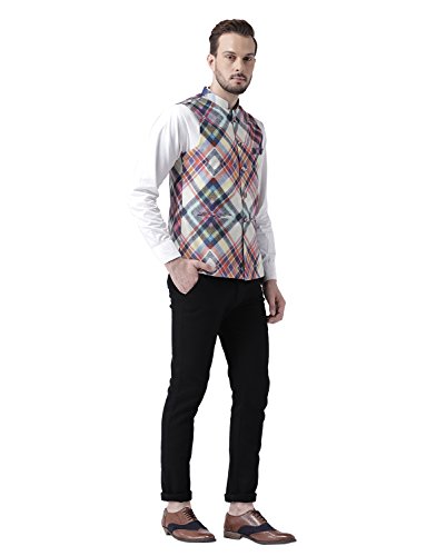 Image of KISAH Men's Art Silk Waist Coat