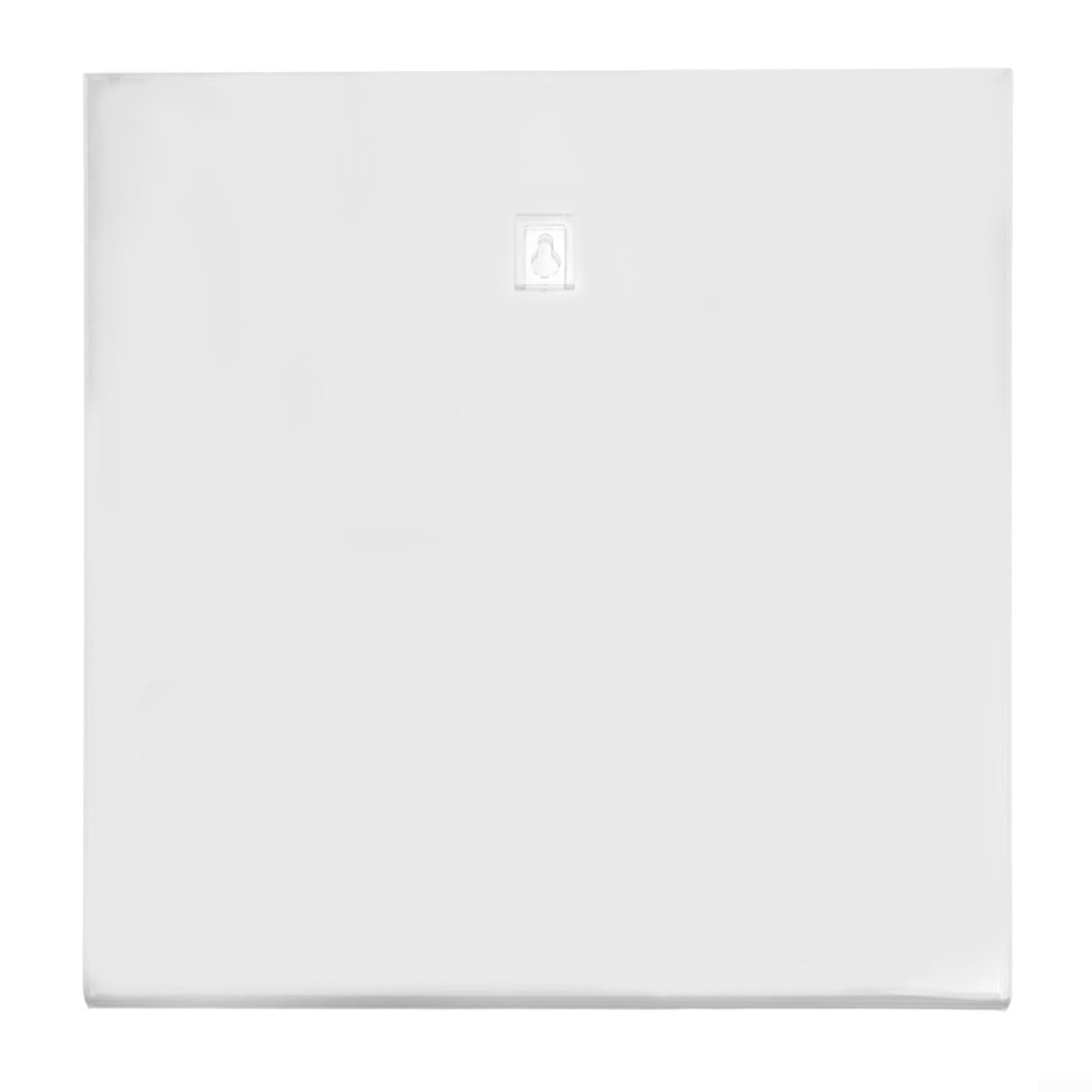 Cornice portafoto in acrilico per dischi in vinile LP 32 x 32 cm trasparente decorazione da parete e da tavolo