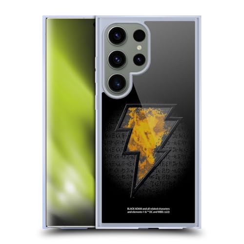 Coque en gel Samsung S24 Ultra licence Black Adam et anneau MagSafe