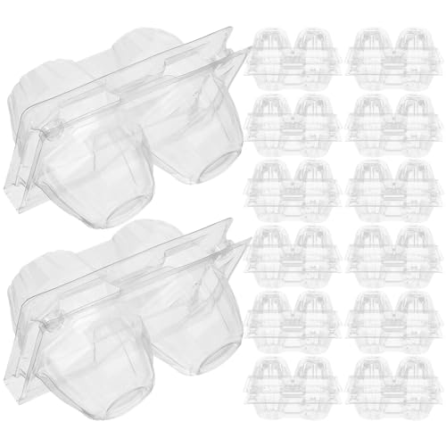 Housoutil 50���� 2�X���b�g �����v���X�`�b�N���P�[�X �①�ɗp�����[�z���_�[ �y�ʃR���p�N�g�ȗ��p�b�N �ۊǗp���e��