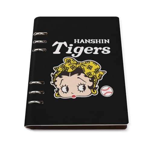 ルーズリーフノート 阪神タイガース バインダーノート リングノート A5ルーズリーフ スケジュール帳 メモ帳 日記帳 PUレザー 差し替え可 おしゃれ 学校 ビジネス用 事務用品 プレゼント