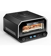Indoor Pizza Oven, 12 Inch Pizza in 90 Seconds, Heats up to 850°F Pizza Maker, 12-in-1 Countertop...