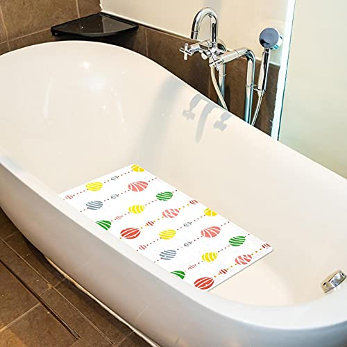 Tapis de bain antidérapant œufs de Pâques lavable haute sécurité - 5