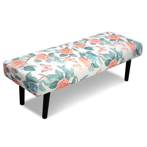 Dining Bench Seat Covers, Stretch Bench Covers | bench covers stretch washable seat protector rectangle cushions for dining room living kitchen