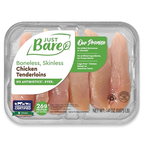 Just Bare Natural Fresh Chicken Tenders | No Antibiotics Ever | Boneless |...