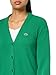 Lacoste Women's V-Neck Cashmere Pullover Sweater, Rocket Green, 34