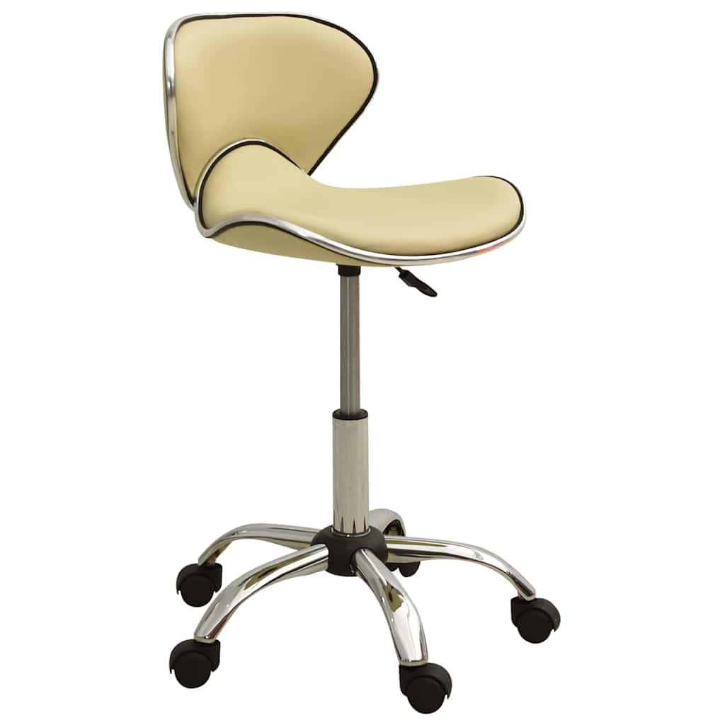 Sedia Ufficio Similpelle Crema
