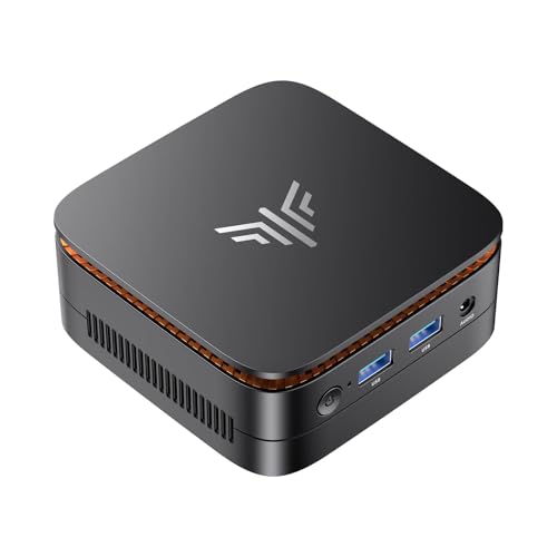 ACEMAGICIAN P1 Mini PC, AMD Ryzen 4300U(3,7 GHz), 16GB DDR4 256GB SSD M.2 Mini Ordenador, HDMI 2.0+DP 1.4+Type-C, BT4.2/WiFi 5/Gigabit Ethernet Fur Business